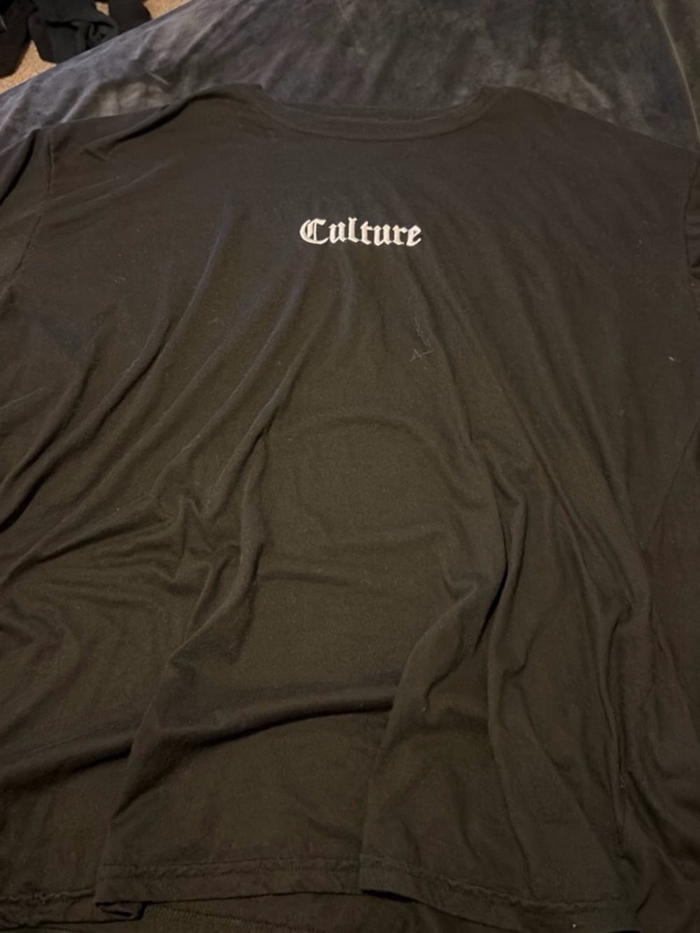 Culture Graphic T-Shirt - Black
